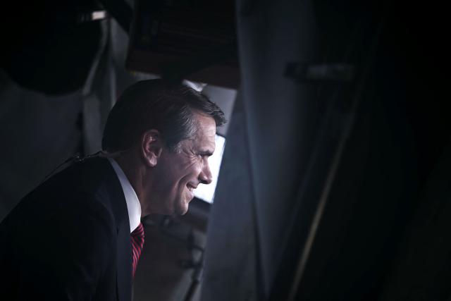 US Attorney General Todd Blanche attends an interview with Fox News outside the press room of the White House in Washington, DC on September 2, 2026. (Photo by Brendan SMIALOWSKI / AFP)