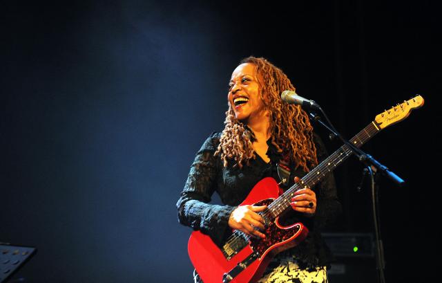 (FILES) US jazz musician and singer Cassandra Wilson performs during a Skopje Jazz Festival in  Skopje on October 20, 2013. Wilson, a two-time Grammy Award winning jazz musician died at the age of 70 on September 1, 2026. (Photo by Robert ATANASOVSKI / AFP)