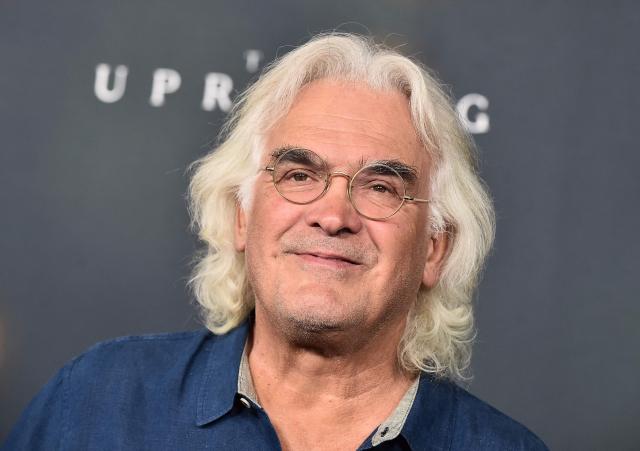 British director Paul Greengrass attends "The Uprising" premiere at the Directors Guild of America Theater in Los Angeles on September 2, 2026. (Photo by LISA O'CONNOR / AFP)