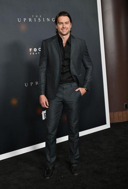 US actor Pierson Fode attends "The Uprising" premiere at the Directors Guild of America Theater in Los Angeles on September 2, 2026. (Photo by LISA O'CONNOR / AFP)