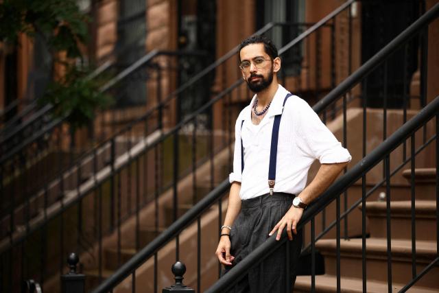 Asad Dandia conducts a guided tour about Malcolm X in the Harlem area of New York on August 22, 2026. Asad Dandia was eight when he watched the September 11, 2001 attacks on television at his Pakistani-immigrant parents' home in New York. Then came the backlash -- years of Islamophobia as Americans processed attacks that had killed nearly 3,000 people. There was anger, suspicion and worse. (Photo by CHARLY TRIBALLEAU / AFP)