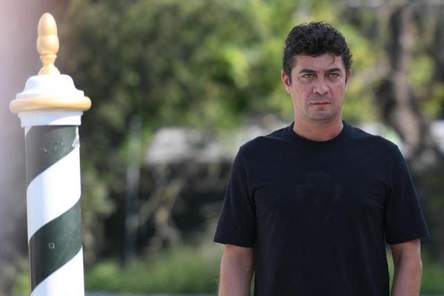 Italian actor Riccardo Scamarcio is pictured at the Excelsior Pier during the 83rd Venice International Film Festival at Venice Lido, on September 5, 2026. (Photo by Tiziana FABI / AFP)