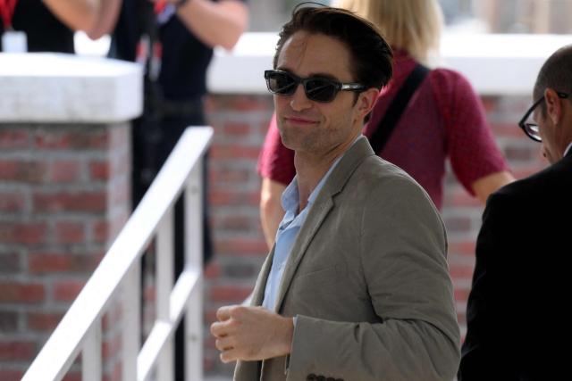 British actor Robert Pattinson arrives for a press conference and a photocall during the 83rd Venice International Film Festival at Venice Lido, on September 5, 2026. (Photo by Tiziana FABI / AFP)