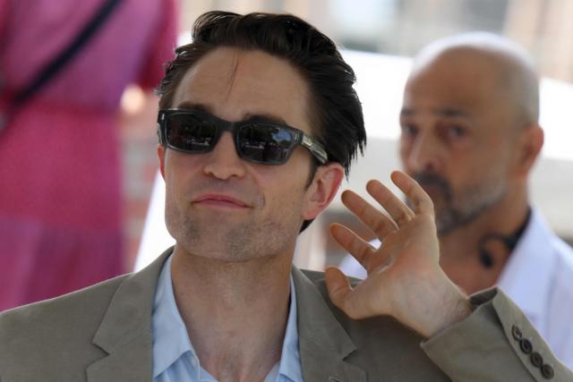 British actor Robert Pattinson arrives for a press conference and a photocall during the 83rd Venice International Film Festival at Venice Lido, on September 5, 2026. (Photo by Tiziana FABI / AFP)
