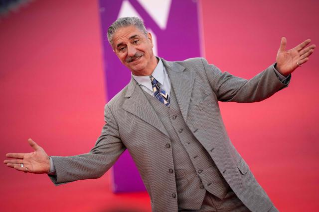 French actor Simon Abkarian poses on the red carpet during the 52nd edition of the Deauville American film festival, in Deauville, northwestern France on September 5, 2026. (Photo by Guillaume SALIGOT / AFP)