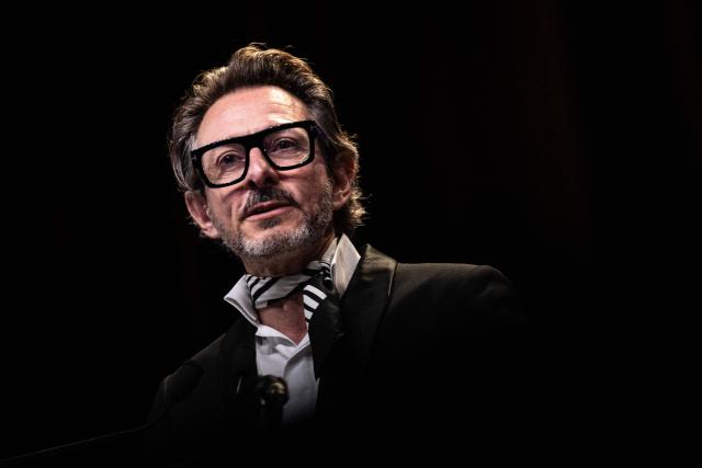 Air France's Executive Vice President Customer Fabien Pelous speaks on stage during the 52nd edition of the Deauville American film festival, in Deauville, northwestern France on September 5, 2026. (Photo by Guillaume SALIGOT / AFP)