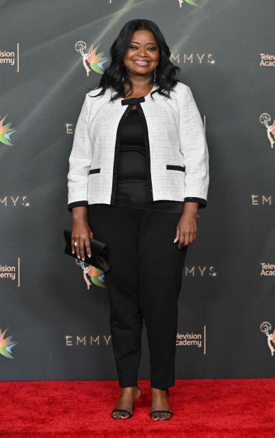 US actress Octavia Spencer attends Night One of the 78th Emmy Awards at the Peacock Theater in Los Angeles on September 5, 2026. (Photo by LISA O`CONNOR / AFP)