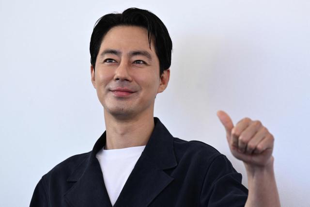 South Korean actor Zo In-Sung attends the photocall of "Possible Love" (Ga-Neung-han sa-rang) presented in competition at the 83rd International Venice Film Festival, at Venice Lido on September 6, 2026. (Photo by Tiziana FABI / AFP)