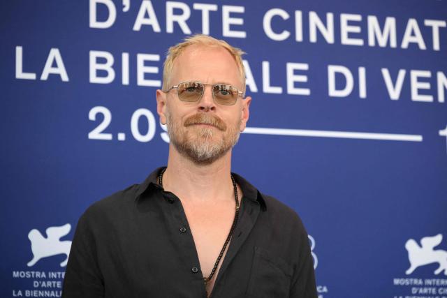 Danish director May El-Toukhy (R) attends the photocall of "Woman Unknown" (Kvinde Ukendt) presented in competition at the 83rd International Venice Film Festival, at Venice Lido on September 6, 2026. (Photo by Tiziana FABI / AFP)