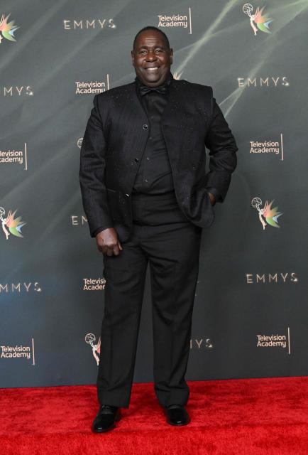 US actor Ernest Harden Jr. attends Night Two of the 78th Emmy Awards at the Peacock Theater in Los Angeles on September 6, 2026. (Photo by LISA O'CONNOR / AFP)