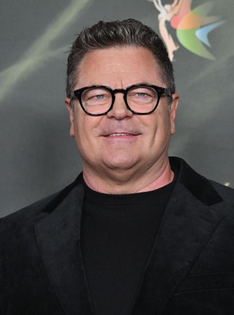 US actor Nick Offerman attends Night Two of the 78th Emmy Awards at the Peacock Theater in Los Angeles on September 6, 2026. (Photo by LISA O'CONNOR / AFP)