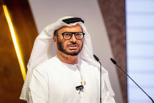 Anwar Gargash, diplomatic adviser to the UAE president, speaks at the Hili Forum 2026 in Abu Dhabi on September 7, 2026. The top Emirati official said that restoring trust with Iran will be difficult but necessary, in an apparent olive branch to Tehran, which has repeatedly hit the Gulf. (Photo by FADEL SENNA / AFP)