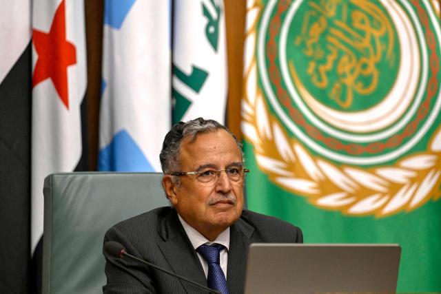 Arab League Secretary-General Nabil Fahmy attends a meeting of the Council of Arab Foreign Ministers at the Arab League headquarters in central Cairo on September 7, 2026. (Photo by Khaled DESOUKI / AFP)