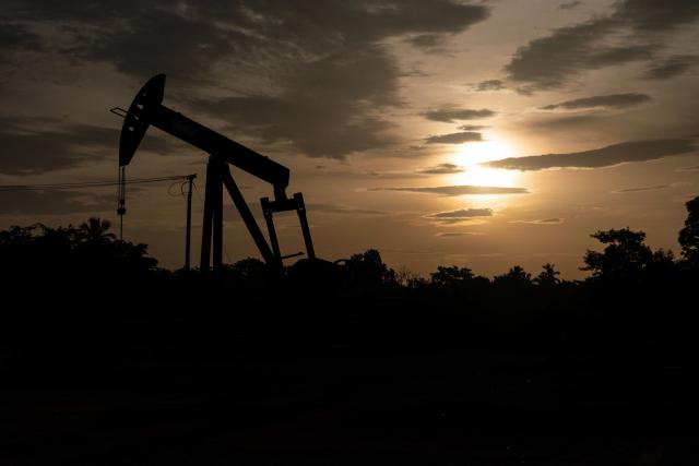 An abandoned oil well is pictured in Maracaibo, Zulia state, Venezuela on September 7, 2026. Venezuela and US signed an agreement granting US access to more than 65 billion barrels -- almost 20 percent -- of oil in Venezuela, which holds the largest proven reserves in the world. (Photo by John Chacón / AFP)
