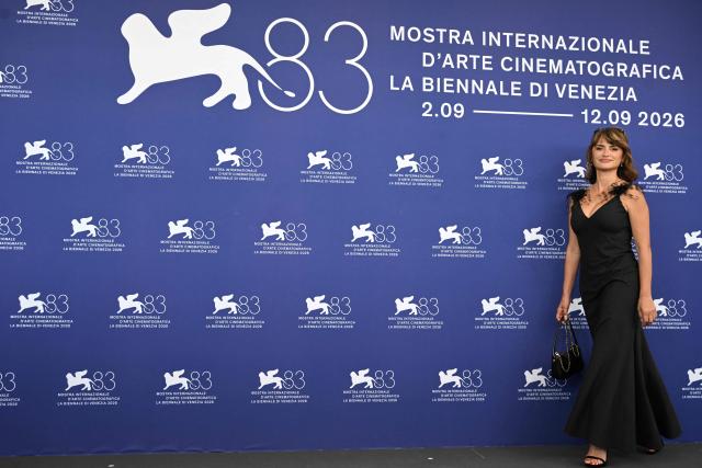 Spanish actress Penelope Cruz attends the photocall of "Bunker" presented in competition at the 83rd International Venice Film Festival, at Venice Lido on September 8, 2026. (Photo by Tiziana FABI / AFP)
