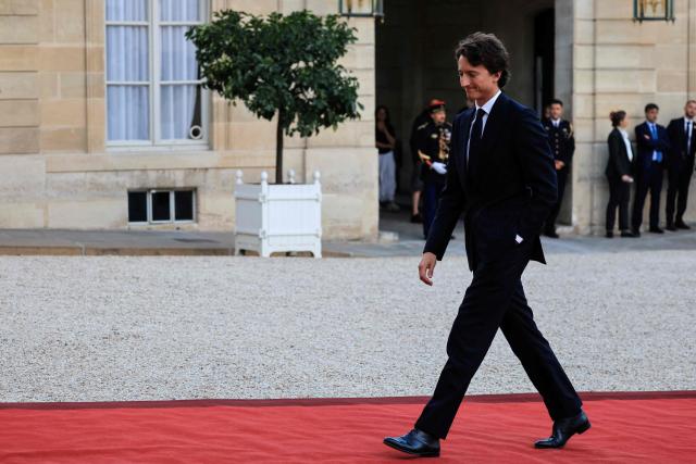 Chief Executive Officer at Loro Piana Frederic Arnault arrives for a State dinner organised by France's President Emmanuel Macron for South Korea's President Lee Jae Myung at the Elysee Presidential Palace, in Paris on September 8, 2026. (Photo by Ludovic MARIN / AFP)
