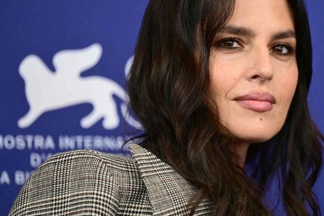 Italian actress Ivana Lotito attends the photocall of "Il fuoco che ti porti dentro" (The Fire within you) presented in competition at the 83rd International Venice Film Festival, at Venice Lido on September 9, 2026. (Photo by Stefano Rellandini / AFP)