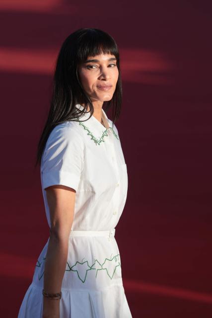 Algerian actress and dancer Sofia Boutella poses on the red carpet during the 52nd edition of the Deauville American film festival, in Deauville, northwestern France on September 9, 2026. (Photo by Alain JOCARD / AFP)