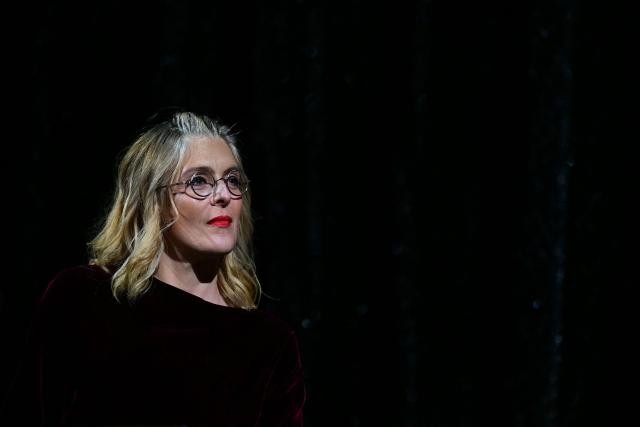 French director Valerie Donzelli attends the closing ceremony of the 63rd Venice Film Festival at Venice Lido on September 12, 2026. (Photo by Stefano Rellandini / AFP)