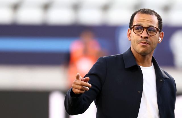 Paris FC's English head coach Liam Rosenior looks on ahead of the French L1 football match between Paris FC and Olympique Lyonnais (OL)  at Stade Jean Bouin in Paris on September 12, 2026. (Photo by FRANCK FIFE / AFP)