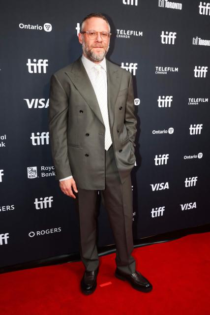 Canadian actor Seth Rogen attends the "Babies" premiere during the Toronto International Film Festival in Toronto, Ontario, Canada on September 12, 2026. The 2026 Toronto International Film Festival (TIFF) runs September 10-20, 2026. (Photo by Cole Burston / AFP)