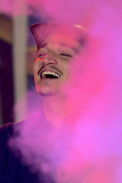 Brazilian singer Joao Gomes performs during the Rock in Rio music festival at Rio 2016 Olimpyc Park in Rio de Janeiro, Brazil September 12, 2026. (Photo by Pablo PORCIUNCULA / AFP)