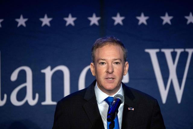 US Administrator of the Environmental Protection Agency (EPA) Lee Zeldin speaks during a press conference in the framework of the G20 Ministerial meeting on Energy Abundance, in Houston, Texas, on September 14, 2026. The discussions are slated to run through September 16 in Houston, in the oil-rich US state of Texas. The meetings gather delegations from the world's largest economies -- including China, India, Japan and Germany -- with major oil producers set to attend, such as Canada and Saudi Arabia. (Photo by RONALDO SCHEMIDT / AFP)