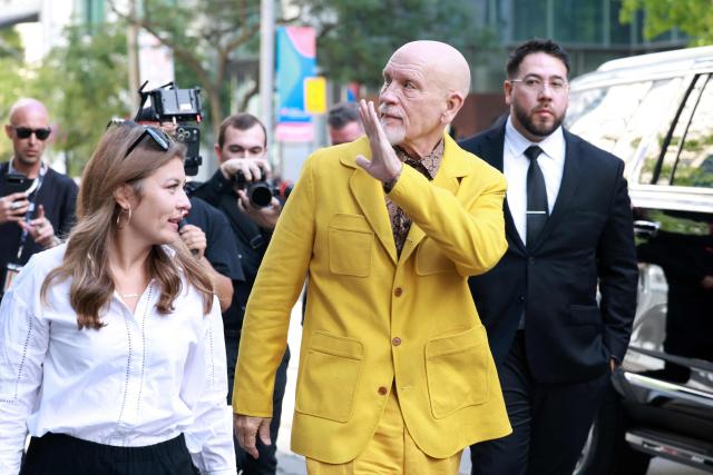 US actor John Malkovich attends the premiere of "Wild Horse Nine" during the 2026 Toronto International Film Festival at Princess of Wales Theatre on September 14, 2026 in Toronto, Ontario. The 2026 Toronto International Film Festival (TIFF) runs September 10-20, 2026. (Photo by VALERIE MACON / AFP)