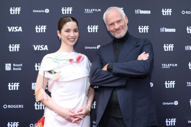 Chilean actress Mariana di Girolamo (L) and British-Irish director Martin McDonagh attend the premiere of "Wild Horse Nine" during the 2026 Toronto International Film Festival at Princess of Wales Theatre on September 14, 2026 in Toronto, Ontario. The 2026 Toronto International Film Festival (TIFF) runs September 10-20, 2026. (Photo by VALERIE MACON / AFP)