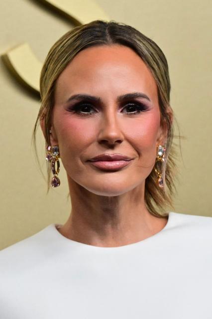 Canadian television personality Keltie Knight arrives for the 78th Primetime Emmy Awards at the Peacock Theatre at LA Live in Los Angeles on September 14, 2026. (Photo by Frederic J. Brown / AFP)