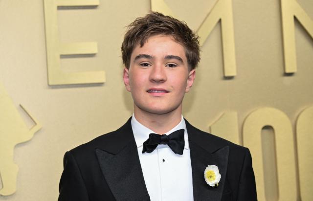 US actor Arlan Ruf arrives for the 78th Primetime Emmy Awards at the Peacock Theatre at LA Live in Los Angeles on September 14, 2026. (Photo by LISA O'CONNOR / AFP)