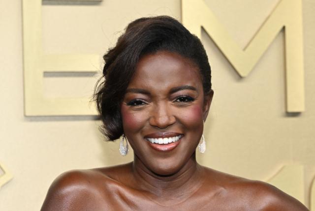 US actress Krys Marshall arrives for the 78th Primetime Emmy Awards at the Peacock Theatre at LA Live in Los Angeles on September 14, 2026. (Photo by LISA O'CONNOR / AFP)