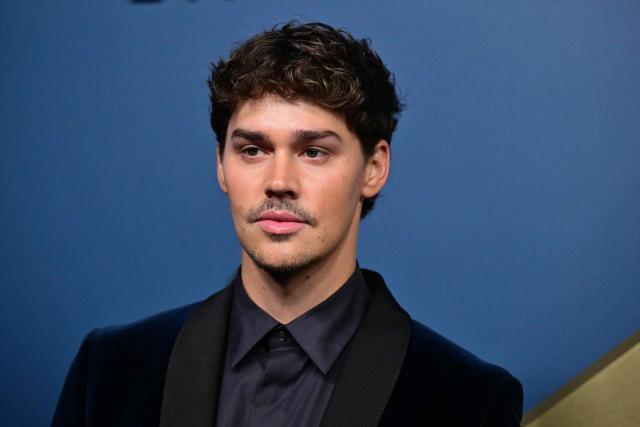 US tiktoker Noah Beck arrives for the 78th Primetime Emmy Awards at the Peacock Theatre at LA Live in Los Angeles on September 14, 2026. (Photo by Frederic J. Brown / AFP)
