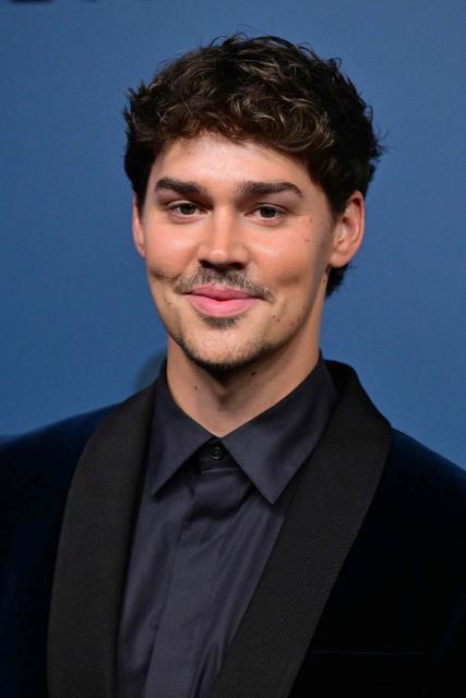 US tiktoker Noah Beck arrives for the 78th Primetime Emmy Awards at the Peacock Theatre at LA Live in Los Angeles on September 14, 2026. (Photo by Frederic J. Brown / AFP)