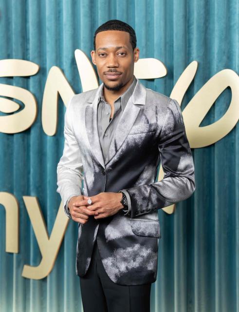 US actor Tyler James Williams arrives at the Walt Disney Company's Emmy Awards celebration at Vibiana in Los Angeles on September 14, 2026. (Photo by Connor Terry / AFP)