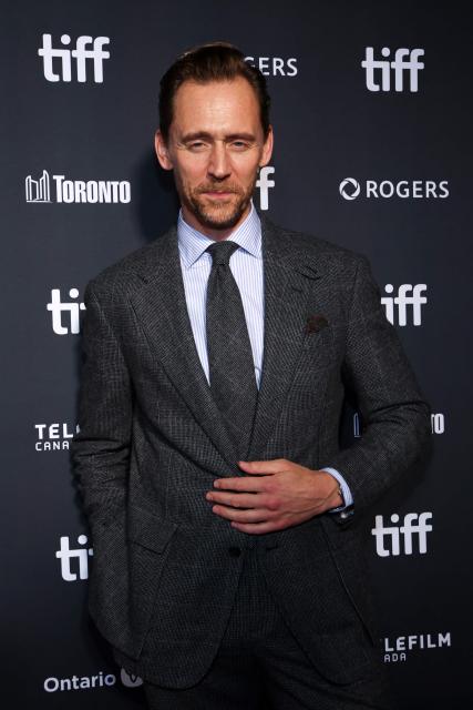 British actor Tom Hiddleston attends the premiere of "Tenzing" during the Toronto International Film Festival in Toronto, Ontario, Canada on September 15, 2026. The 2026 Toronto International Film Festival (TIFF) runs September 10-20, 2026. (Photo by VALERIE MACON / AFP)