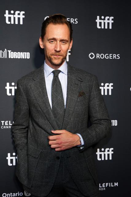British actor Tom Hiddleston attends the premiere of "Tenzing" during the Toronto International Film Festival in Toronto, Ontario, Canada on September 15, 2026. The 2026 Toronto International Film Festival (TIFF) runs September 10-20, 2026. (Photo by VALERIE MACON / AFP)