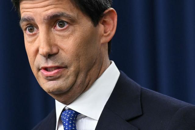 US Federal Reserve Chair Kevin Warsh speaks during a news conference at the William McChesney Martin Jr. Federal Reserve Board Building in Washington, DC, on September 16, 2026. The US Federal Reserve on Wednesday raised interest rates in the world's largest economy by 25 basis points to tackle stubbornly high inflation, a move sure to anger President Donald Trump, who has demanded lower rates. (Photo by SAUL LOEB / AFP)