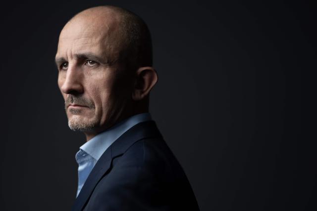 (FILES) Head of the Central Office for the Fight Against Organized Crime (OCLCO) Thibaut Fontaine, poses in his office in Nanterre on September 07, 2026. Heir to the famous "Brigades du Tigre" (Tiger Brigades), "l'Office central de lutte contre le crime organise" (the Central Office for the Fight against Organized Crime - OCLCO), which is celebrating its twentieth anniversary, is confronted with "high-spectrum" crime undergoing a "profound transformation" around the highly lucrative drug trade, explains its head, Thibaut Fontaine, in an interview with AFP. (Photo by Joel Saget / AFP)