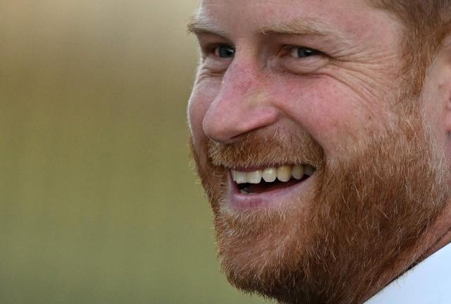 Britain's Prince Harry, Duke of Sussex smiles as he arrives to attend the inaugural Invictus Spirit Awards at the Old Royal Naval College in Greenwich, south-east London on September 17, 2026. (Photo by JUSTIN TALLIS / AFP)