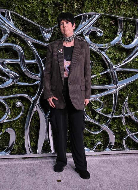 US songwriter Diane Warren attends the Lucas Museum of Narrative Art opening night celebration in Los Angeles on September 19, 2026. (Photo by LISA O'CONNOR / AFP)