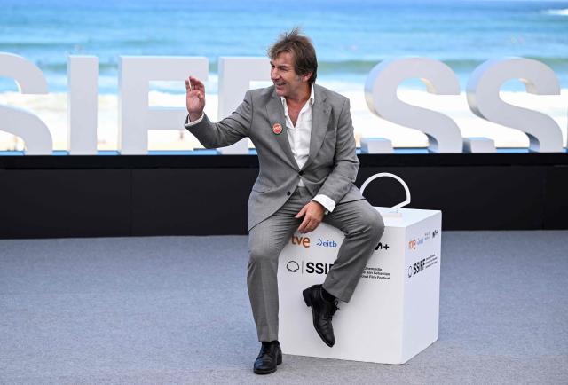 Spanish actor Antonio de la Torre poses during a photocall to promote the film "Sacamantecas" during the 74th San Sebastian International Film Festival in the northern Spanish Basque city of San Sebastian on September 21, 2026. (Photo by ANDER GILLENEA / AFP)