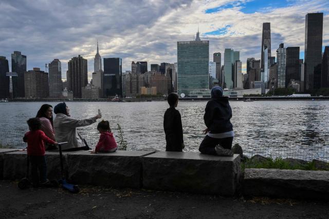 The United Nations Headquarters is seen ahead of the 81st General Assembly in New York, on September 21, 2026. (Photo by ANGELA WEISS / AFP)