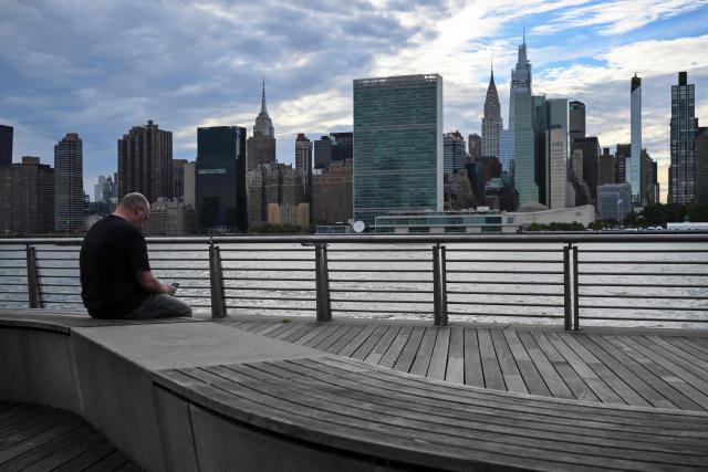 The United Nations Headquarters is seen ahead of the 81st General Assembly in New York, on September 21, 2026. (Photo by ANGELA WEISS / AFP)