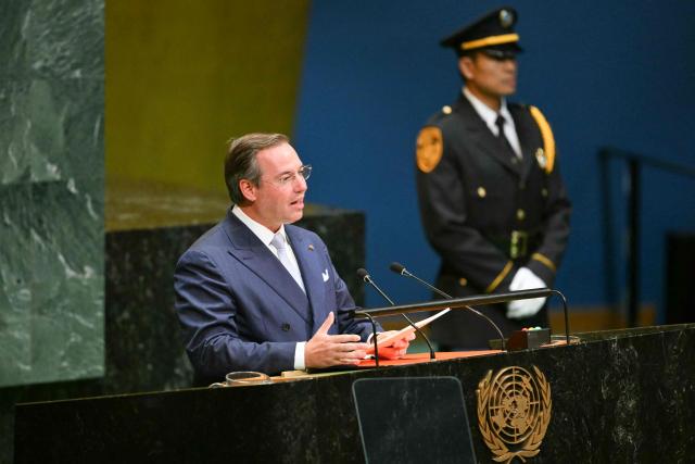 Guillaume V of Luxembourg speaks during the 81st United Nations General Assembly at the United Nations Headquarters in New York, on September 22, 2026. (Photo by ANGELA WEISS / AFP)