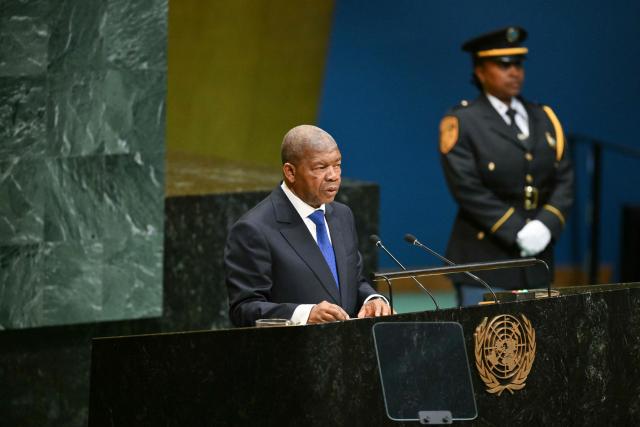 Angola's President Joao Lourenco during the 81st United Nations General Assembly at the United Nations Headquarters in New York, on September 22, 2026. (Photo by ANGELA WEISS / AFP)