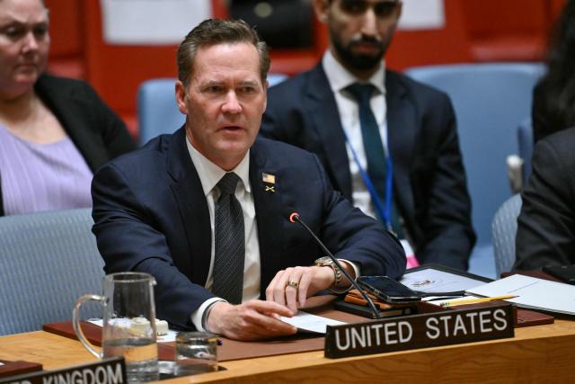 US Ambassador to the United Nations Mike Waltz speaks during a UN Security Council meeting on Ukraine during the 81st United Nations General Assembly at the United Nations Headquarters in New York, on September 23, 2026. (Photo by ANGELA WEISS / AFP)