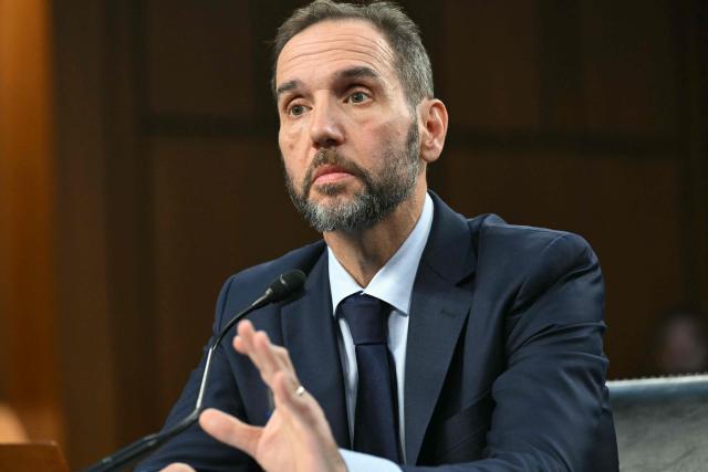 Former US Special Counsel Jack Smith testifies during a Senate Judiciary Committee hearing on Capitol Hill in Washington, DC, on September 29, 2026. The committee is holding the hearing to question Smith about the investigations that led to Donald Trump being charged with conspiring to overturn the 2020 election and obstruct the peaceful transfer of power, and with unlawfully retaining classified documents while blocking efforts to recover them. (Photo by SAUL LOEB / AFP)