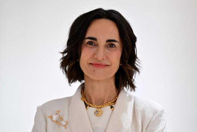 Pandora chief executive Berta de Pablos-Barbier poses for a photo during the opening of the world's largest jewellery brand's factory opening in Ho Chi Minh City on October 1, 2026. Danish company Pandora said the $150 million plant outside Ho Chi Minh City would create 7,000 local jobs and become the world's largest crafting facility for fine jewellery. (Photo by Nhac NGUYEN / AFP)