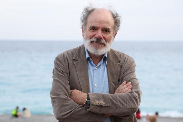 French actor Jean-Pierre Darroussin poses during a photocall for the film "Une femme d'aujourd'hui" part of the 8th edition of the Cineroman film festival in Nice, south-eastern France, on October 2, 2026. (Photo by Valery HACHE / AFP)